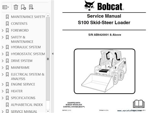 bobcat s100 skid steer|bobcat s100 parts diagram.